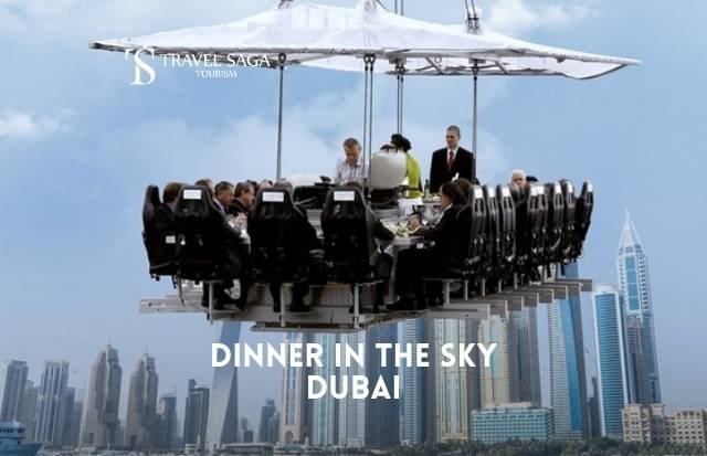 Dinner in the Sky Dubai - Book Tickets With Travel Saga Tourism