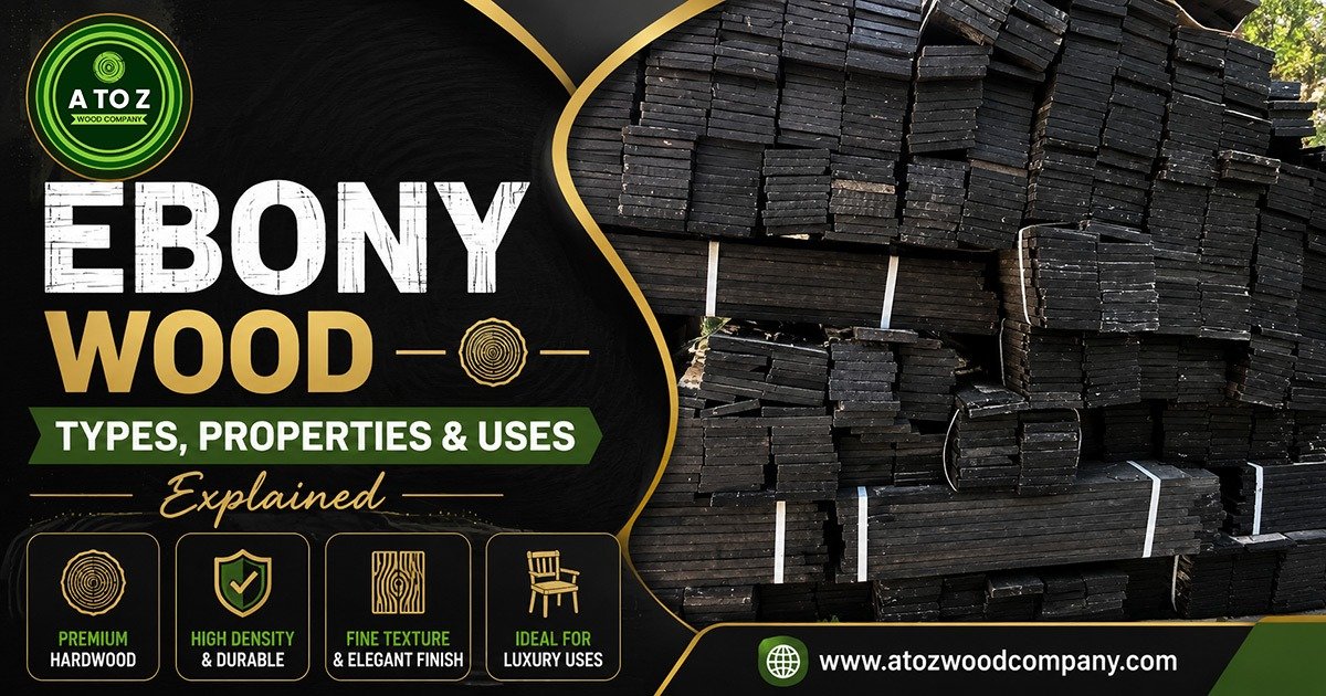 Ebony Wood Types, Properties & Uses Explained