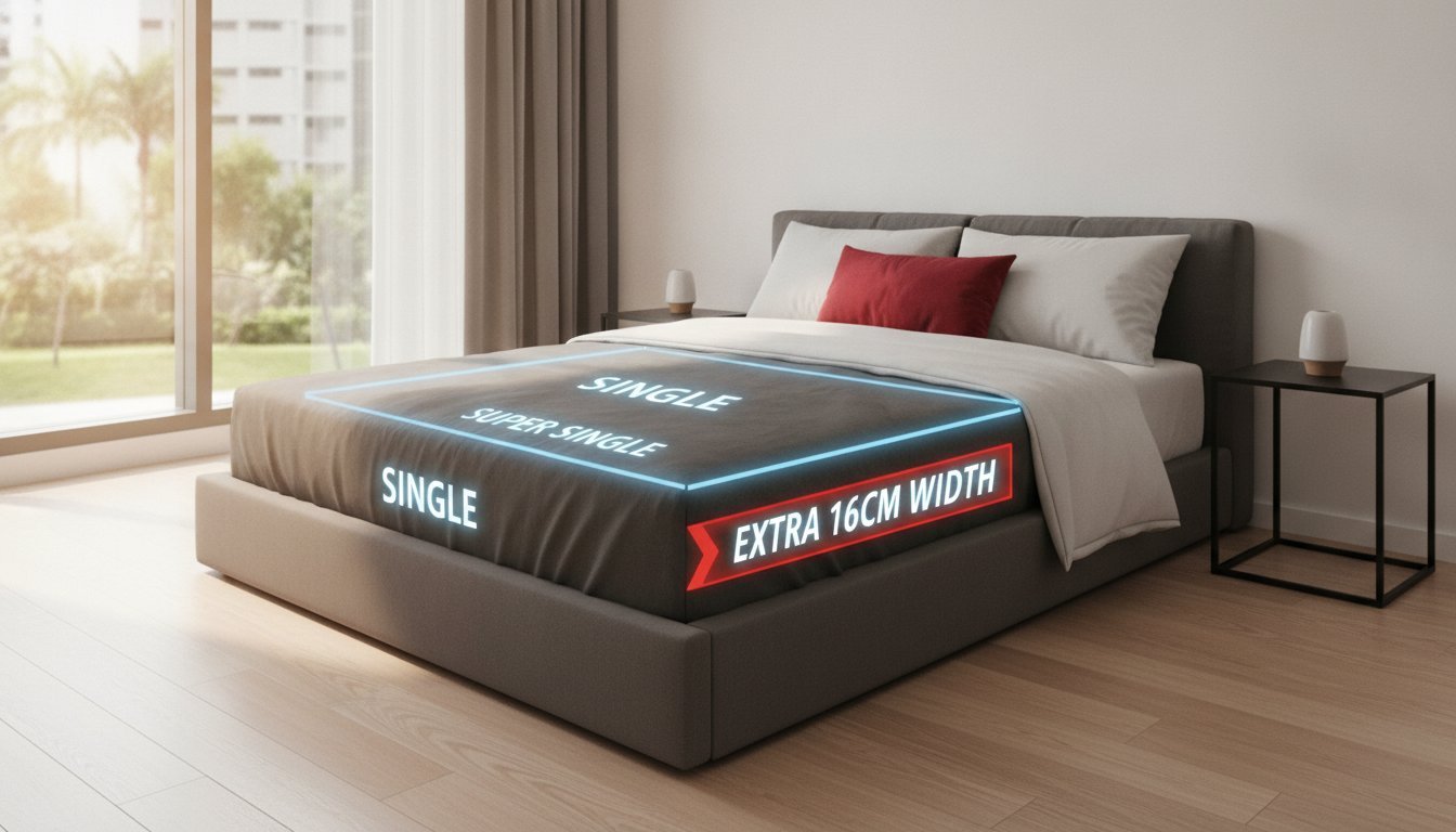 Single vs Super Single Bed Size Singapore: The Ultimate 2026 Compariso